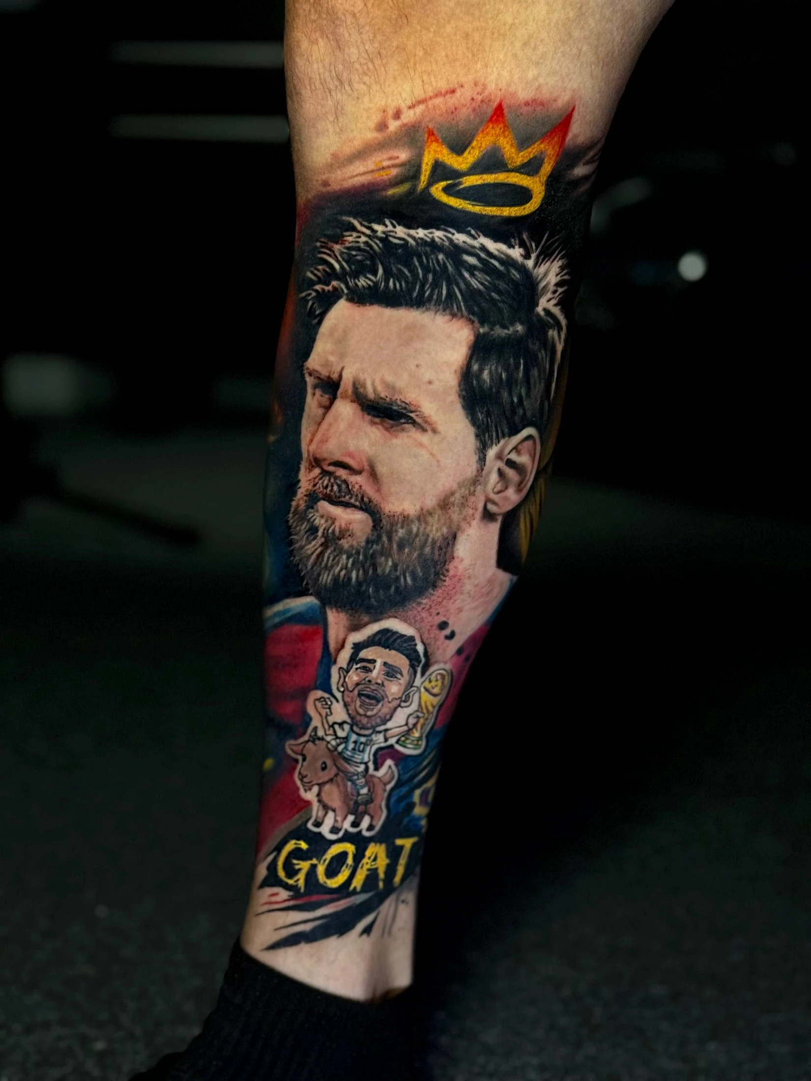 Tatuaje de realismo a color por Tattoomuell