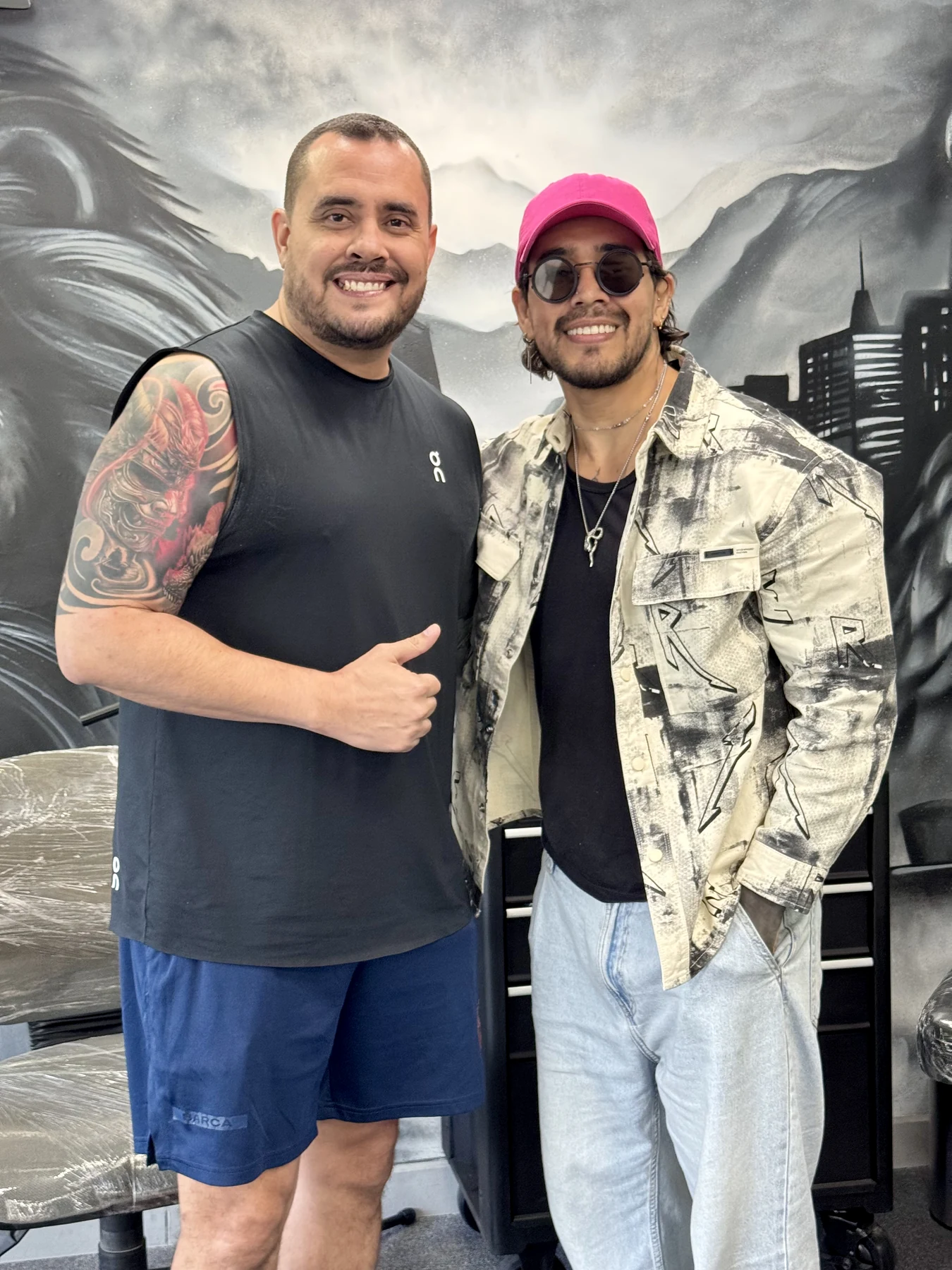 Ambiente del estudio de Tattoomuell